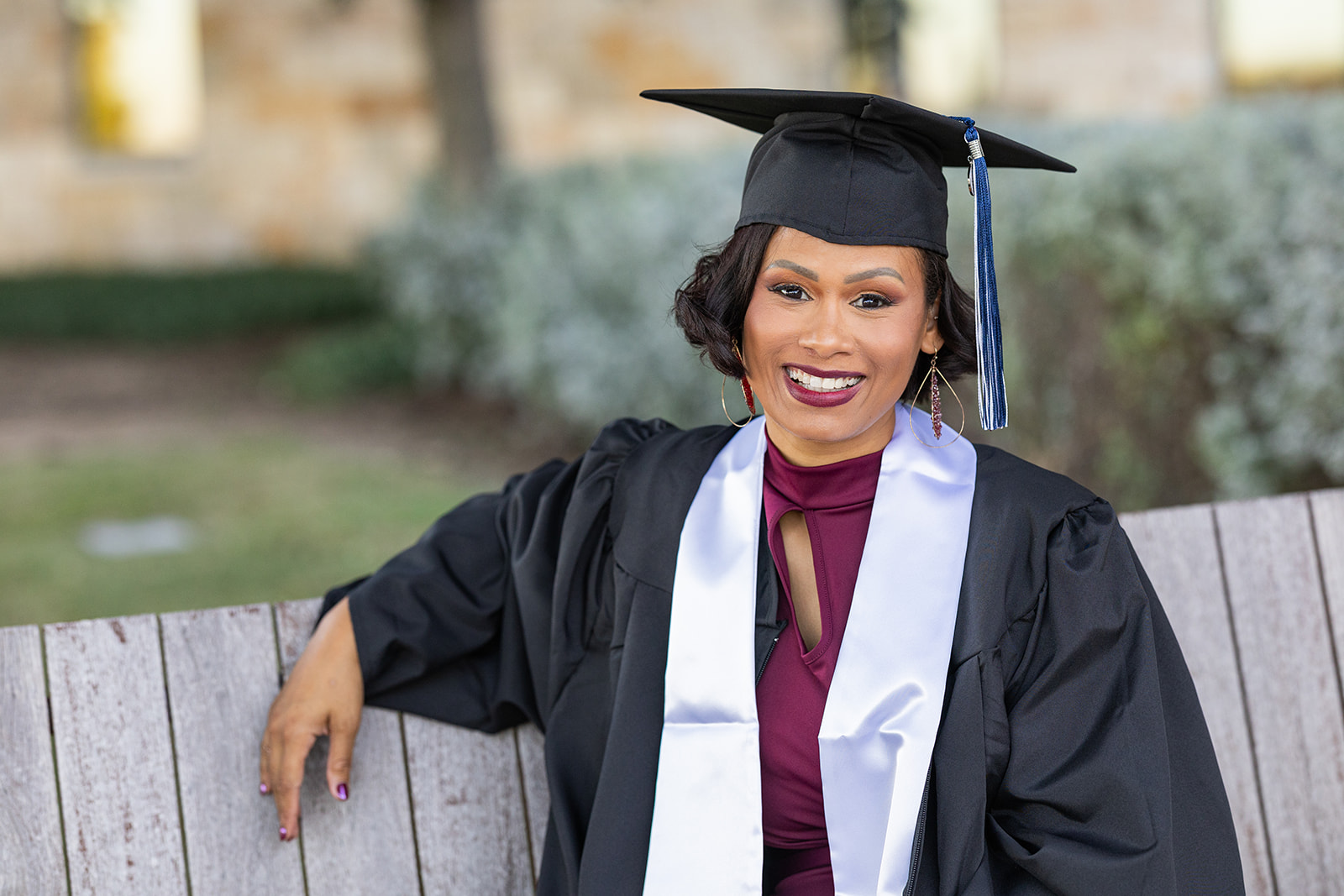 Senior and graduation portrait in Austin, TX